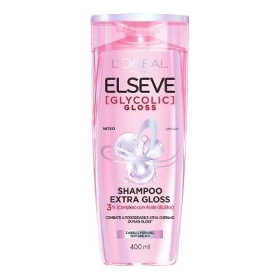 SHAMPOO ELSEVE GLYCOLIC GLOSS 400ML