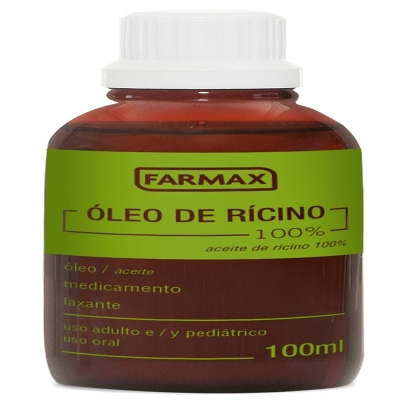 Oleo ricino puro farmax 100ml