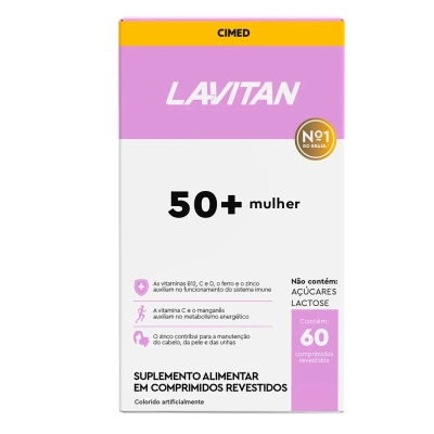 LAVITAN 50+ MULHER 60CPR