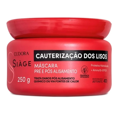 MASCARA CAPILAR SIAGE CAUTERIZAÇÃO DOS LISOS 250G