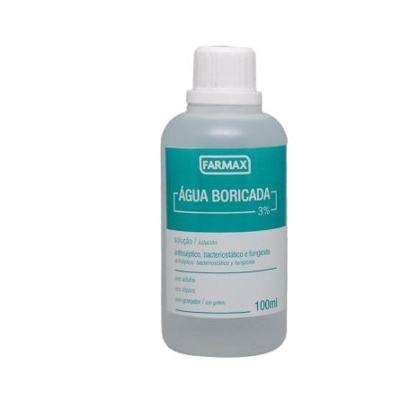 Agua boricada farmax 100ml