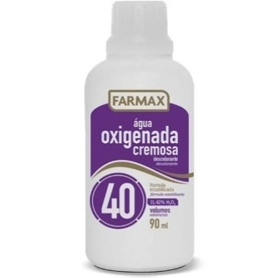 Agua oxigenada cremosa 40 volumes 90ml