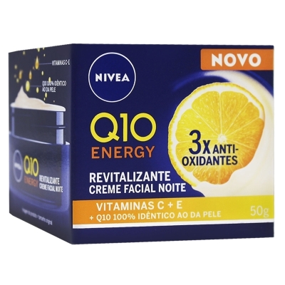 Cr h nivea facial q10 +c antissinais noturno 50gr