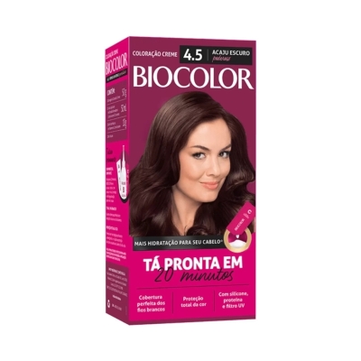 Biocolor mini kit 4.5 acaju escuro