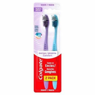 Esc dent colgate gengiva comfort macia 2un