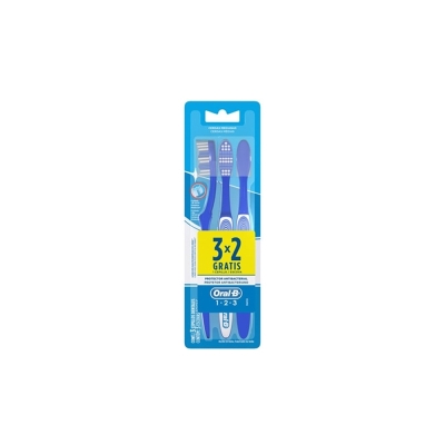 Esc d oral-b 1 2 3 limpeza brilhante l3p2 3un