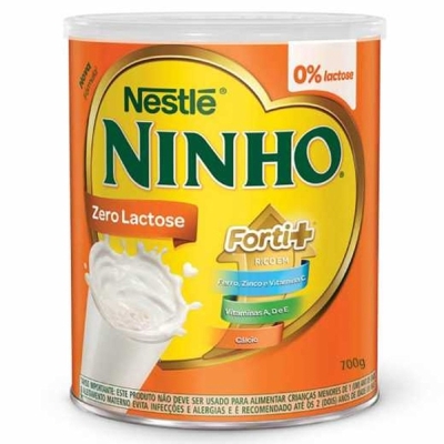 Ninho zero lactose 700g