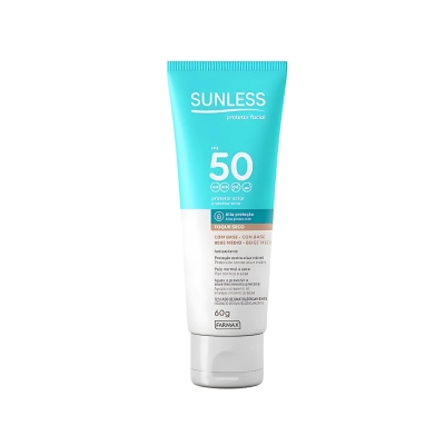 PROTETOR SOLAR FACIAL BEGE MEDIO FPS50 TOQUE SECO 60GR