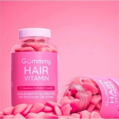 Gummmy hair vitamina tutti-frutti 60cps