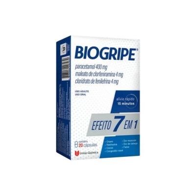 Biogripe 400mg 20cps