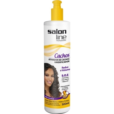 Ativador de cachos sos oleo manga salon line 300ml