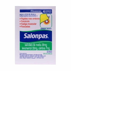 Salonpas adesivo pequeno 4un