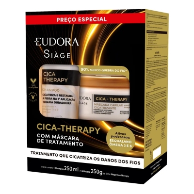 Siage cica therapy sh 250ml + masc 250g kit