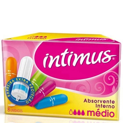 Absorvente interno intimus medio 8un