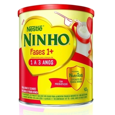 Ninho fases 1+ prebio 800gr