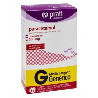 Paracetamol 500mg 20cpr