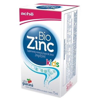 Biozinc kids 2mg guarana 75ml