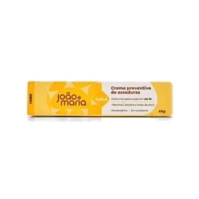 CREME PREVENTIVO DE ASSADURAS JOAO E MARIA 40G