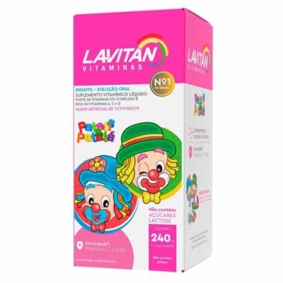 Lavitan kids tutti frutti 240ml 