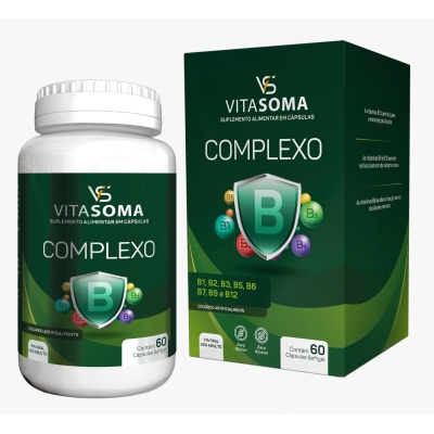 VITASOMA COMPLEXO B 60CPS