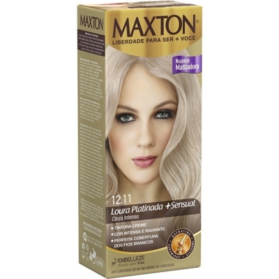 Maxton 12.11 louro platina cinza intenso