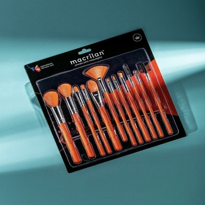 Kit pinceis macrilan neon 12pcs en001