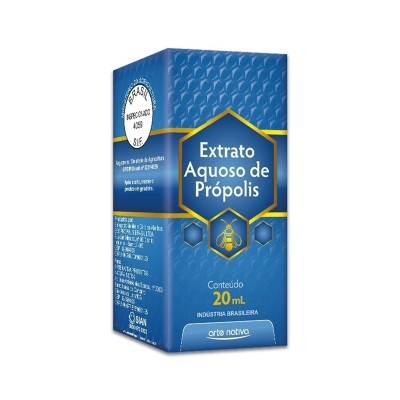 Extrato aquoso propolis 20ml