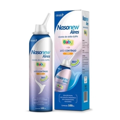 NASONEW AIRES BABY 0,9% JATO SUAVE 100ML
