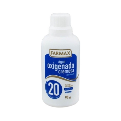 Agua oxigenada cremosa volume 20 90ml 