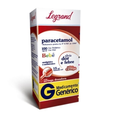 Paracetamol 100mg bebe cereja 15ml