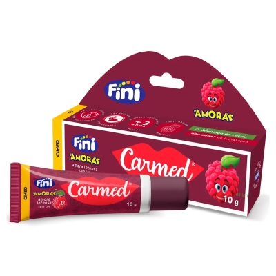 Hidratante labial carmed fini amora escuro 10g 