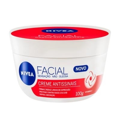 Cr h nivea facial vitamina e antissinais 100gr