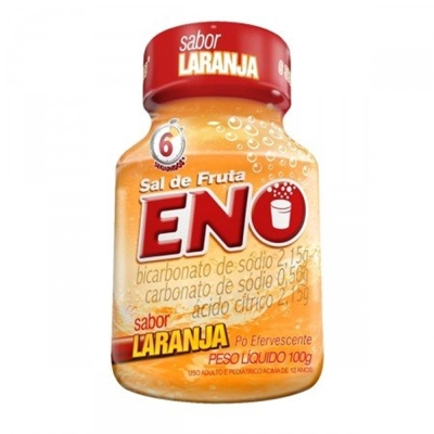 Eno sal de fruta laranja 100gr