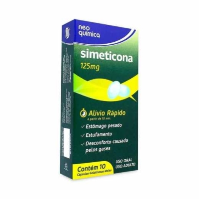 Simeticona 125mg 10cps