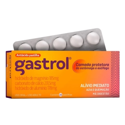 Gastrol pastilha 20un