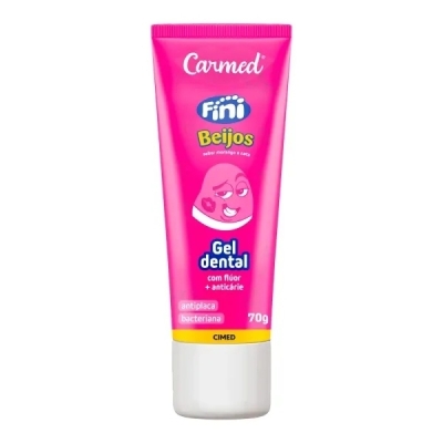 GEL DENTAL CARMED FINI BEIJOS COM FLUOR 70G