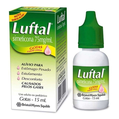 Luftal gotas cereja 75mg 15ml