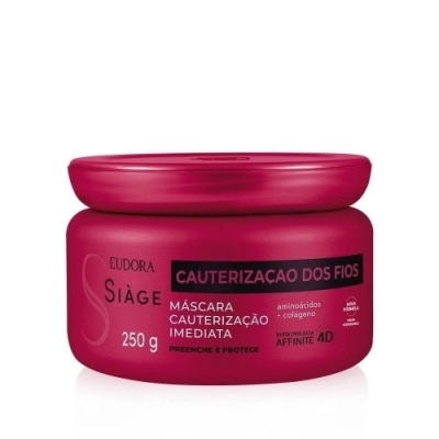 MASCARA CAPILAR SIAGE CAUTERIZACAO DOS FIOS 250GR