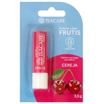 Protetor labial isacare cereja fps15 3,5g 