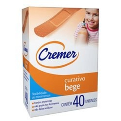 Curativo cremer bege 40un