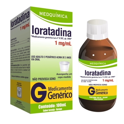 Loratadina 1mg 100ml