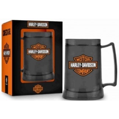 Caneca gel temas harley davidson 300ml 