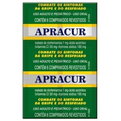 Apracur 6cpr