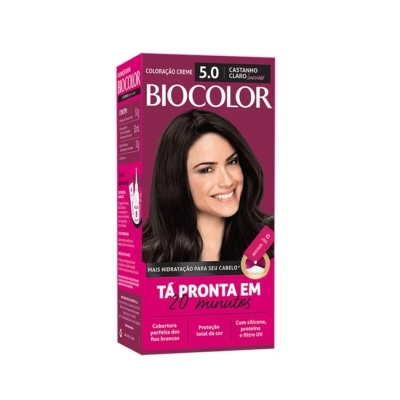 Biocolor mini kit 5.0 cast claro luxuoso