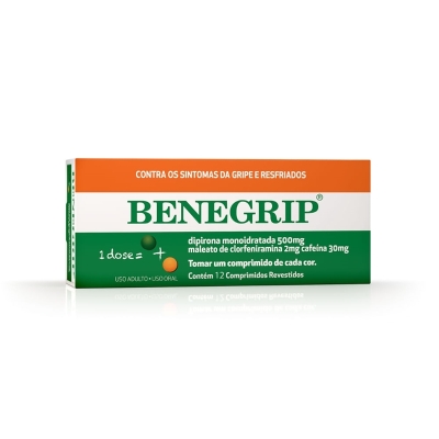 Benegrip 500mg 12cpr