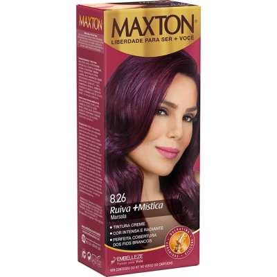 Maxton 8.26 vermelho marsala