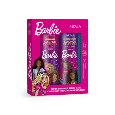 Sh +cond barbie 250ml cachos 