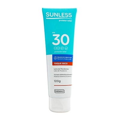 Protetor solar sunless toque seco fps30 120gr