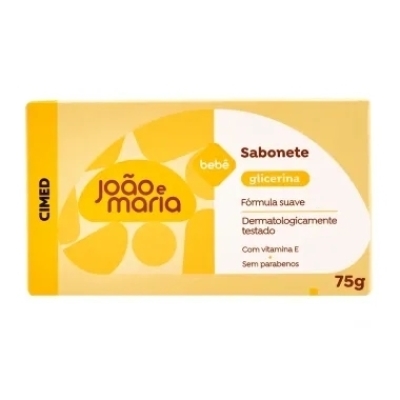 SABONETE BABY JOAO E MARIA GLICERINADO 75GR