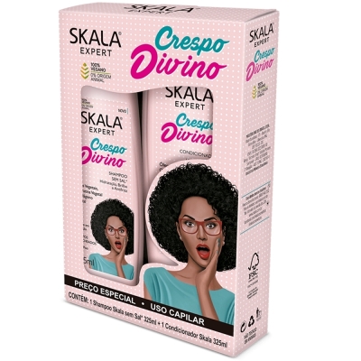 Kit sh+cond crespo divino kit skala 325 ml 